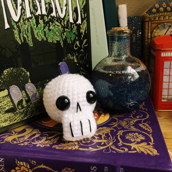 Handmade Other - Cute Spooky Handmade Skull Decoration!